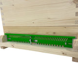 Edelstahl Fluglochschieber einstellbar
