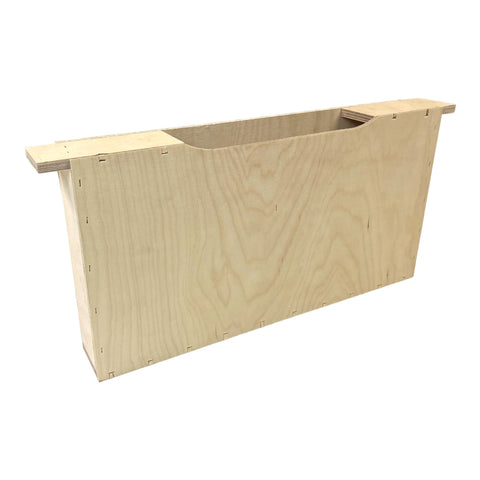 Futtertasche Breit 60mm; 470x435x300 Dadant Blatt