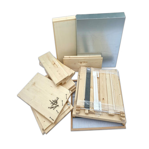 Set selber bauen, Dadant Blatt12/ 499x499,hoher Boden HN159