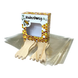Set farbenfroh, Rähmchen, Karton und Zellglasverpackung