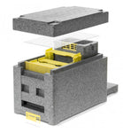 Begattungskasten Hartpor Styropor® grau