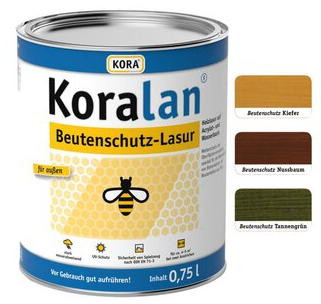 Koralan Beutenschutz-Lasur 750 ml